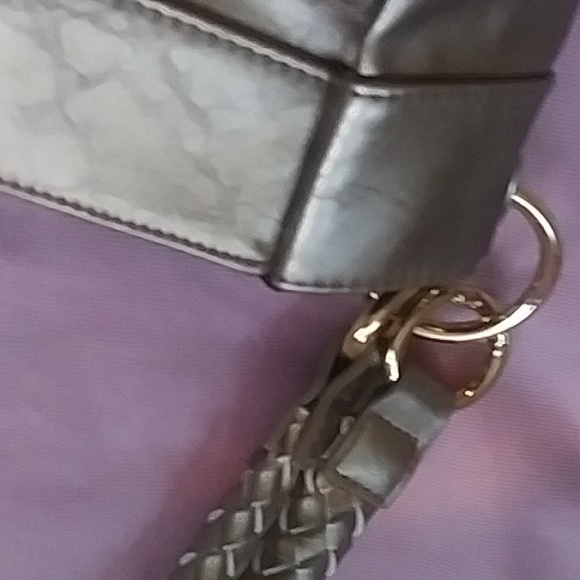 Miche demi base  golden bronze shell leopard shell long crossbody strap+braided - Picture 6 of 16